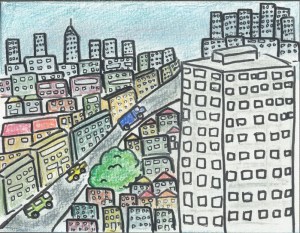 繁華街を抜けた新明治通り沿いにある小さな日本家屋で、 朝早くから犬のあるくんとお母さんが忙しくしている。 